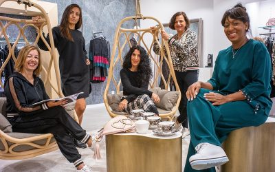 Las chicas de Talaiots lucen las prendas de la nueva colección de Boutique Class